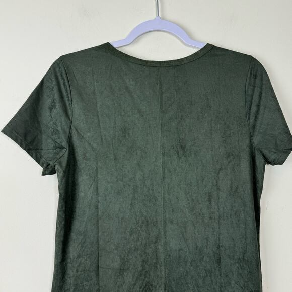 Laila Jayde T-Shirt Dress with Pockets - Green NWT Size Medium - Picture 5 of 8